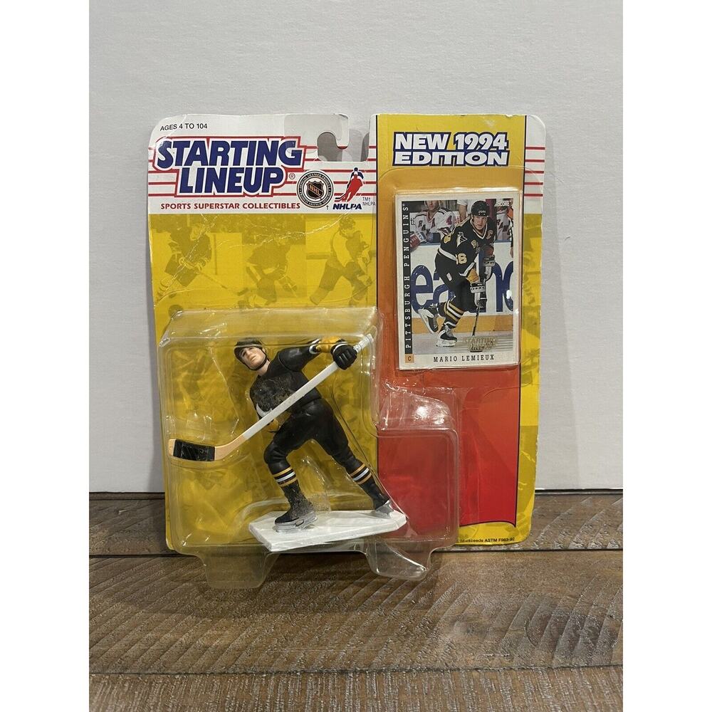 Starting Lineup 1994 Mario Lemieux Pittsburgh Penguins
